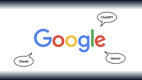 Google Search results feeding answers into ChatGPT, Gemini and Claude