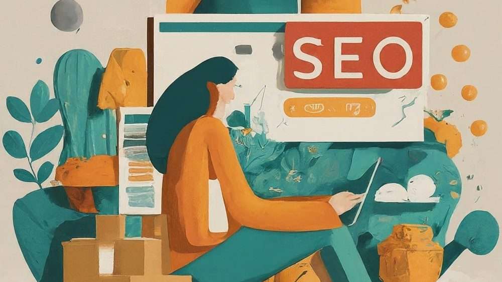 A person using ETSY SEO for sales